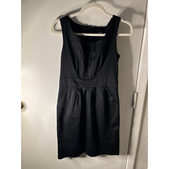 Mossimo Supply Co. Black Sheath Dress  4 Work Formal Event LBD Coquette Girl - Picture 3 of 12